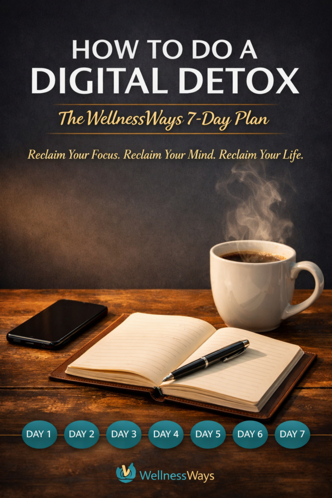 7-Day Digital Detox Plan
