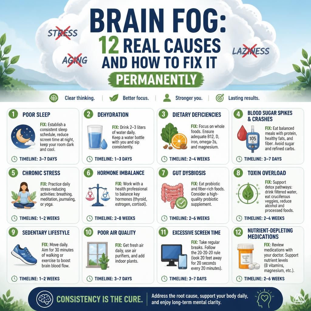Brain Fog 12 Real Causes