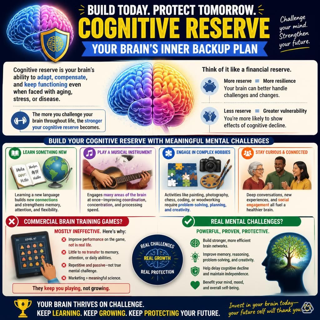 Challenge Your Brain Continuously