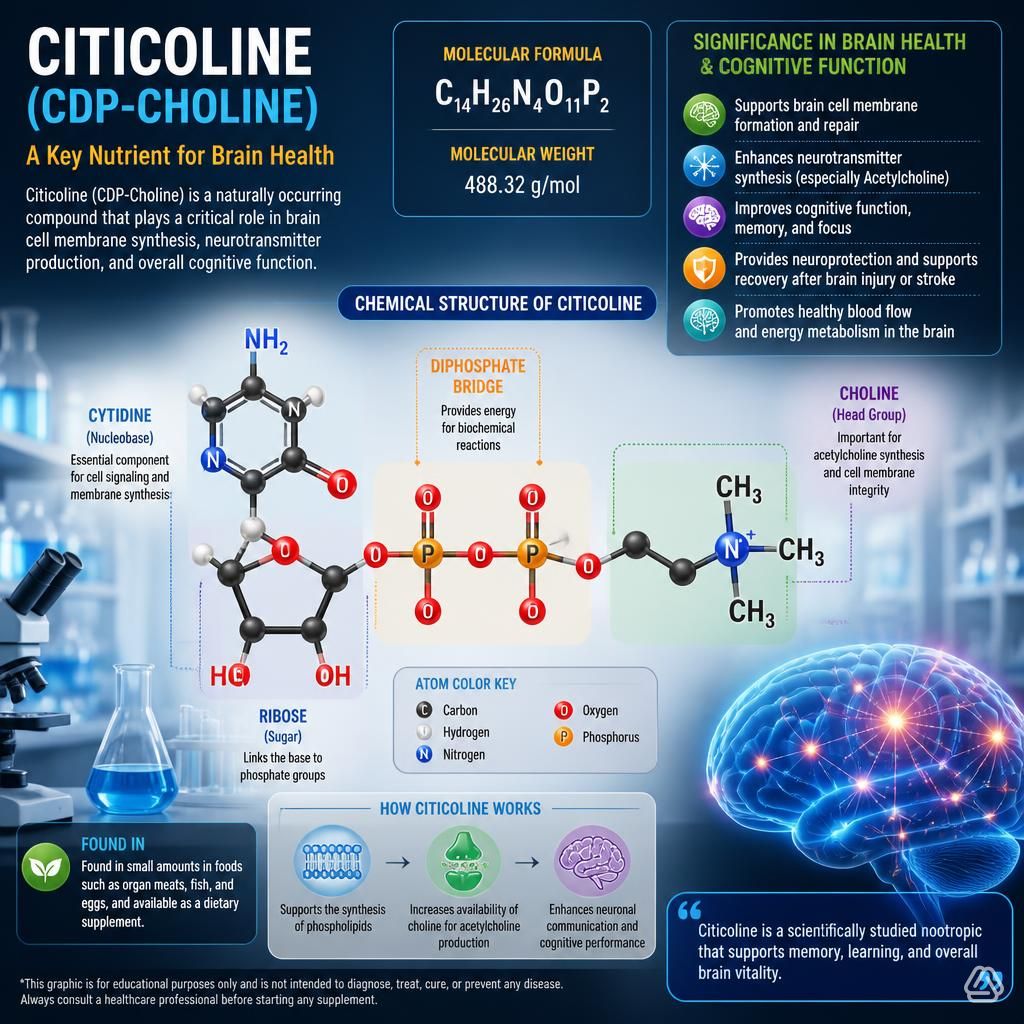 Citicoline (CDP Choline)