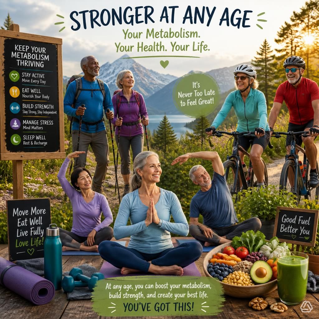 Conclusion, Metabolism after 50 is not a lost cause