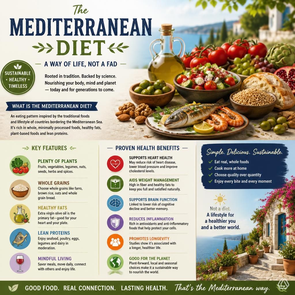 Conclusion- The Mediterranean diet is not a fad