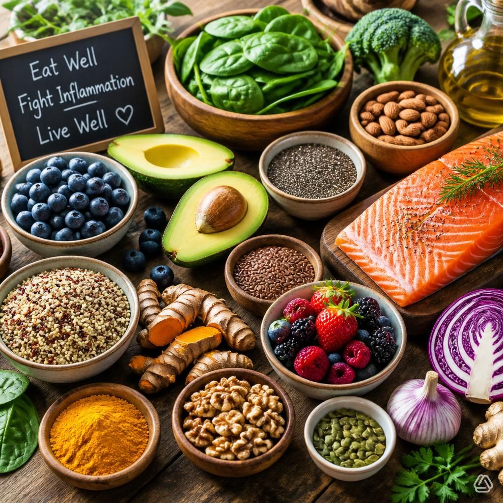 Eat an Anti-Inflammatory Diet Consistently