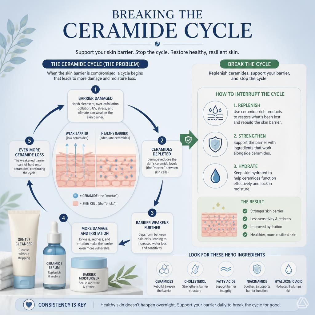 How to Break the Ceramide Cycle
