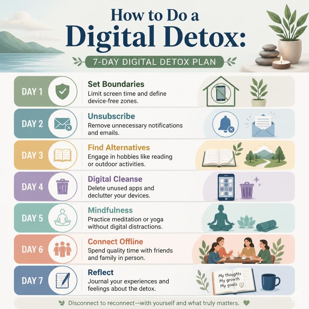 How to Do a Digital Detox — The 7-Day Digital Detox Plan