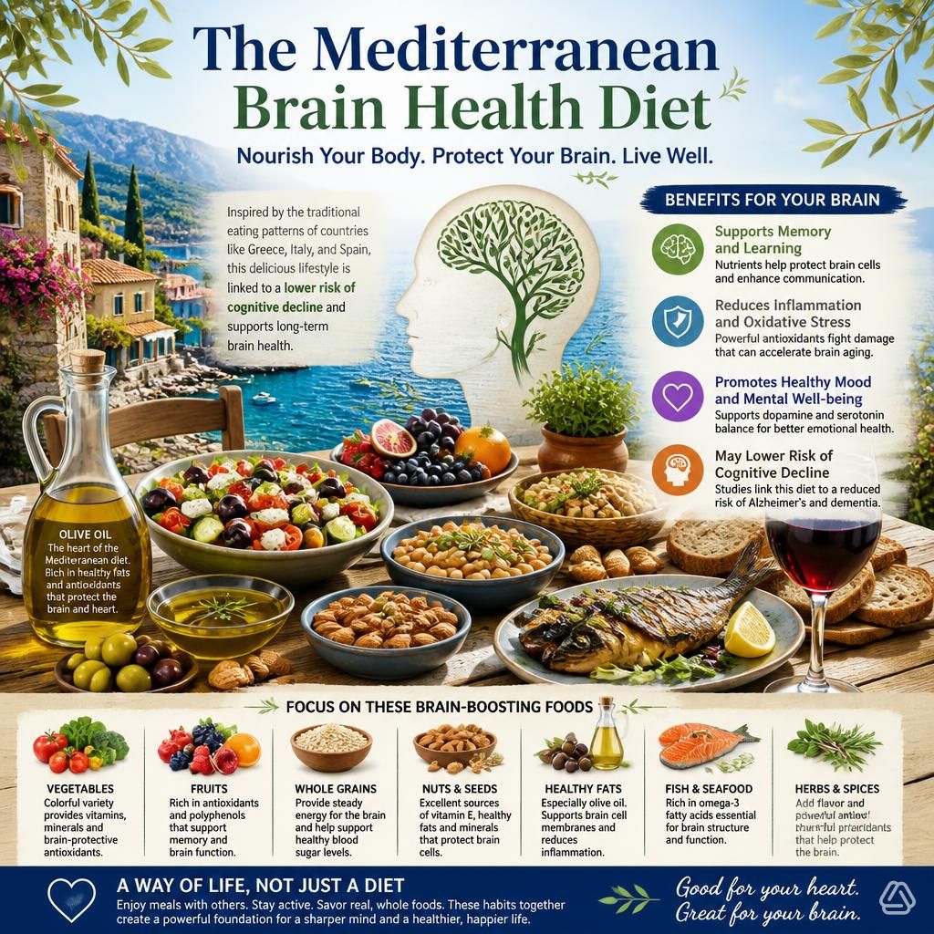 Mediterranean Brain Health Diet