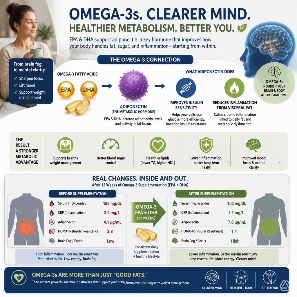 Omega-3s and Weight — The Bonus Connection