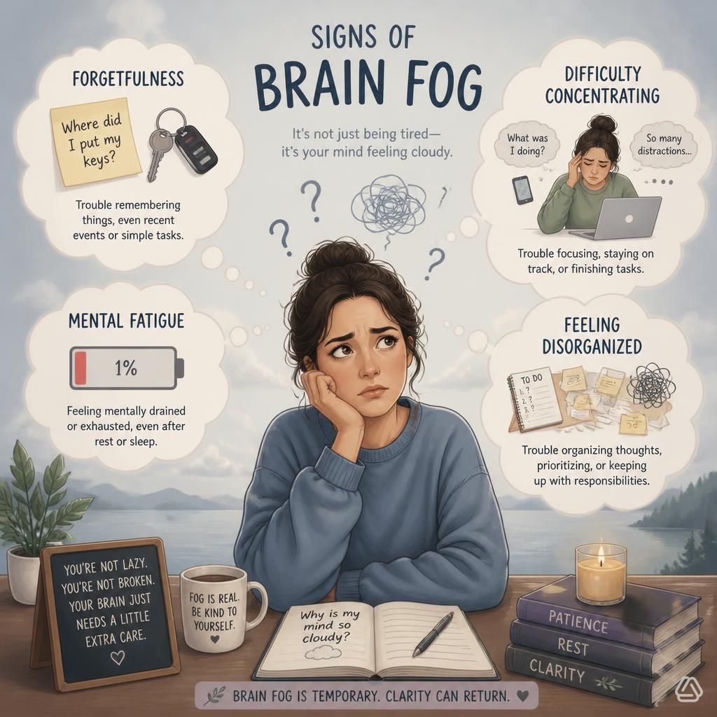 Signs of brain fog
