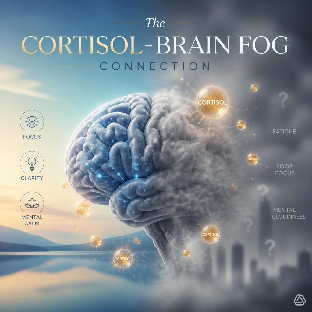 The Cortisol-Brain Fog Connection hero