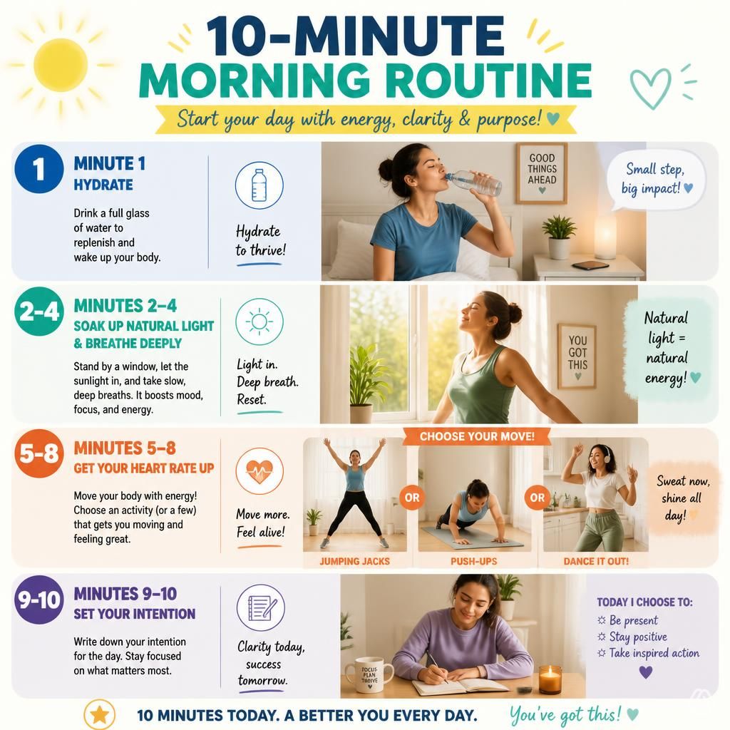 The Full 10-Minute Schedule at a Glance
