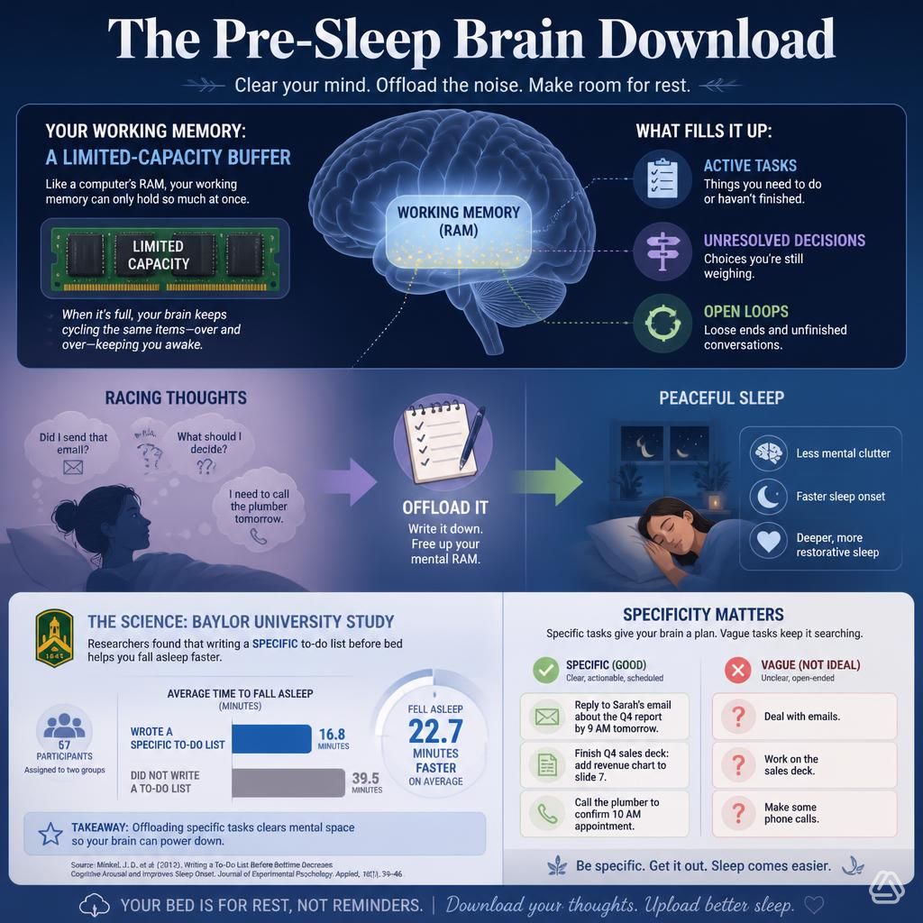 The Pre-Sleep Brain Download