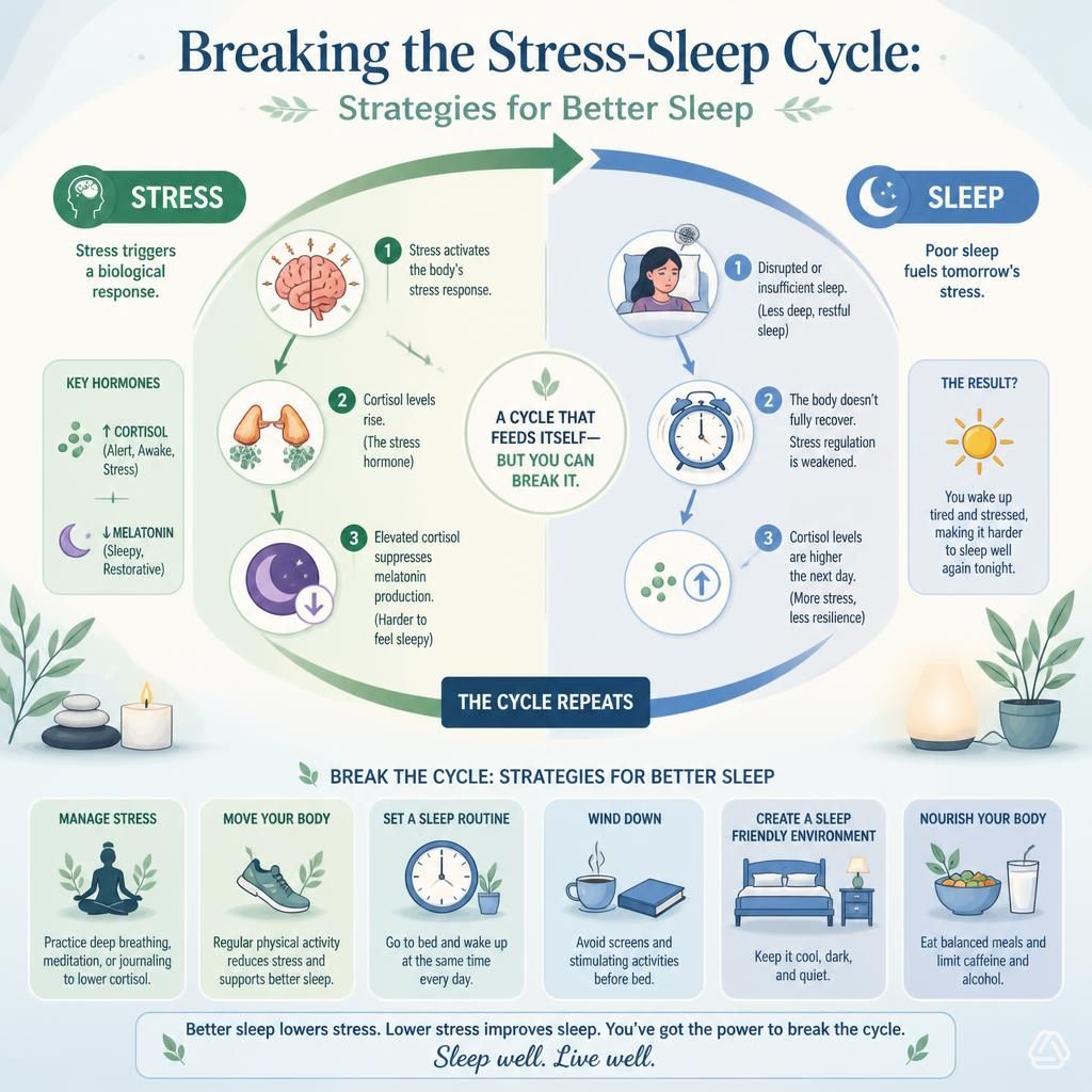 The Stress-Sleep Feedback Loop