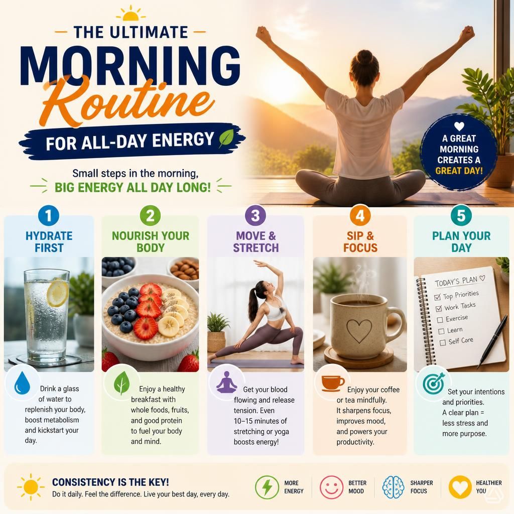 The Ultimate Morning Routine for All-Day Energy