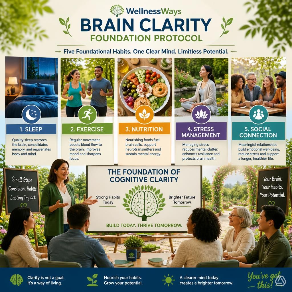 The WellnessWays Brain Clarity Foundation Protocol