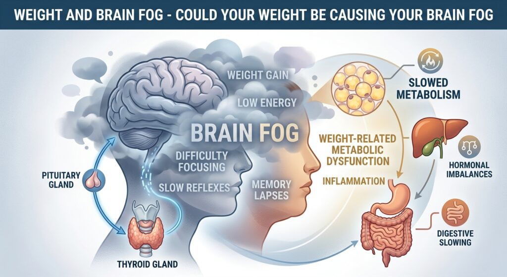Weight and Brain Fog - Could Your Weight Be Causing Your Brain Fog