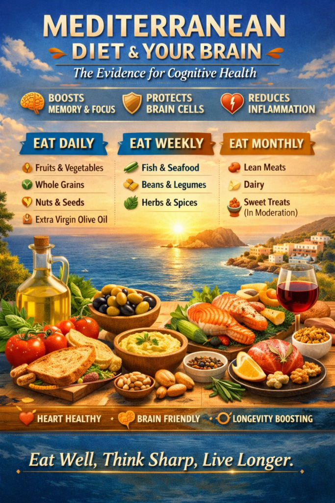 Mediterranean diet & your brain