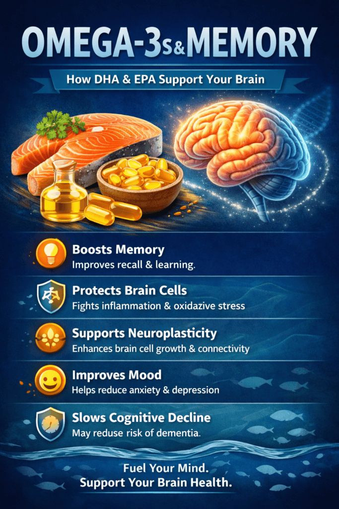 omega 3s and memory brain health