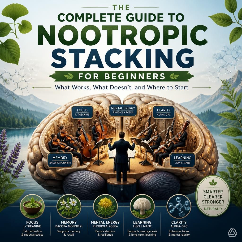 The Complete Guide to Nootropic Stacking for Beginners