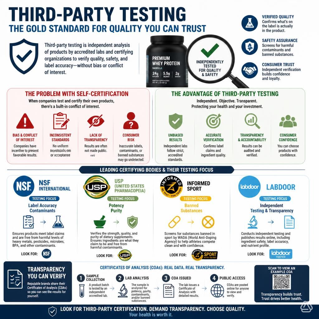 Third-Party Testing — The Gold Standard